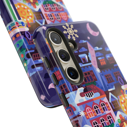 Christmas Fair in Old Town: Holiday-Themed case for iPhone, Samsung Galaxy and Google Pixel