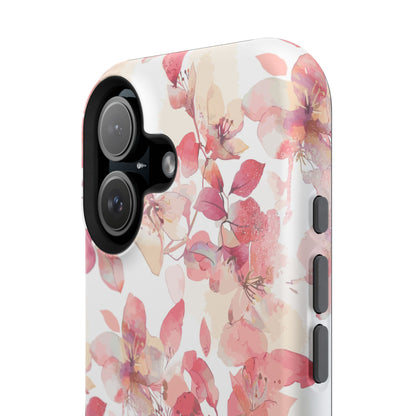 Watercolor Flowers: MagSafe case for iPhone