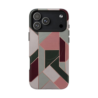 Geometric Luxe MagSafe Phone Case for iPhone