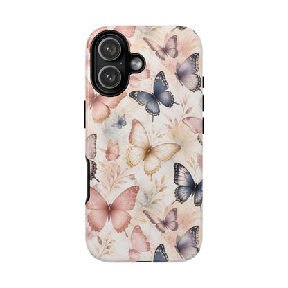 Butterfly Pastels Phone Case: Tough Case for iPhone and Samsung Galaxy devices