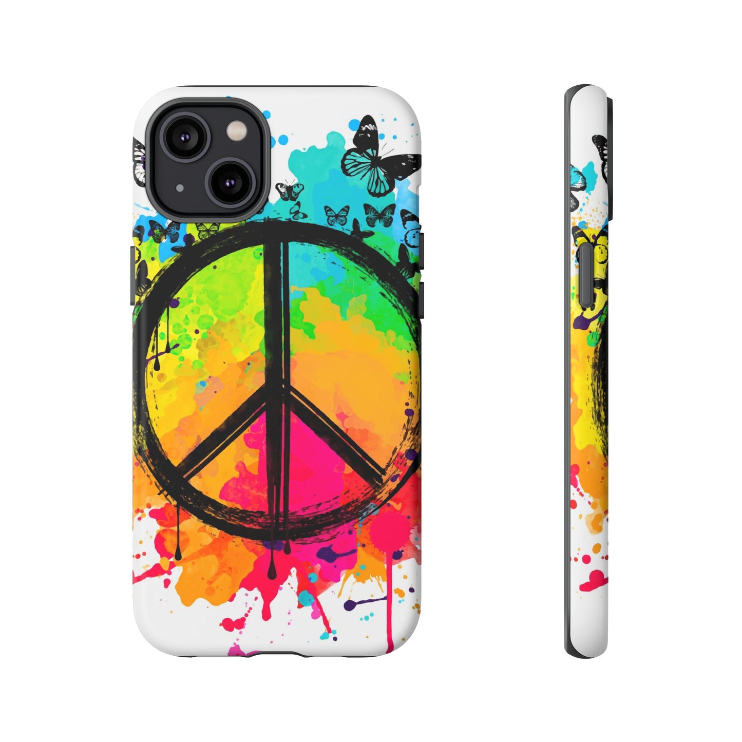 Peace Bloom: Inspiring Phone Case for iPhone and Samsung Galaxy