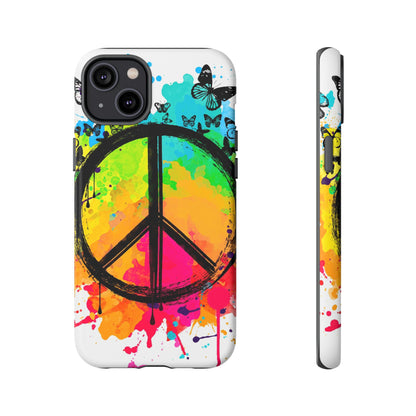 Peace Bloom: Inspiring Phone Case for iPhone and Samsung Galaxy