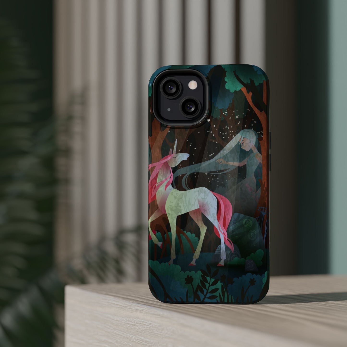 Fairy & Unicorn: Enchanted MagSafe Phone Case for iPhone