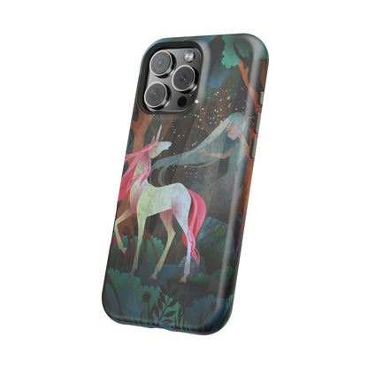 Fairy & Unicorn: Enchanted MagSafe Phone Case for iPhone