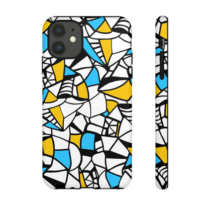 Abstract Graffiti: Tough Cases for iPhone, Galaxy and Pixel devices