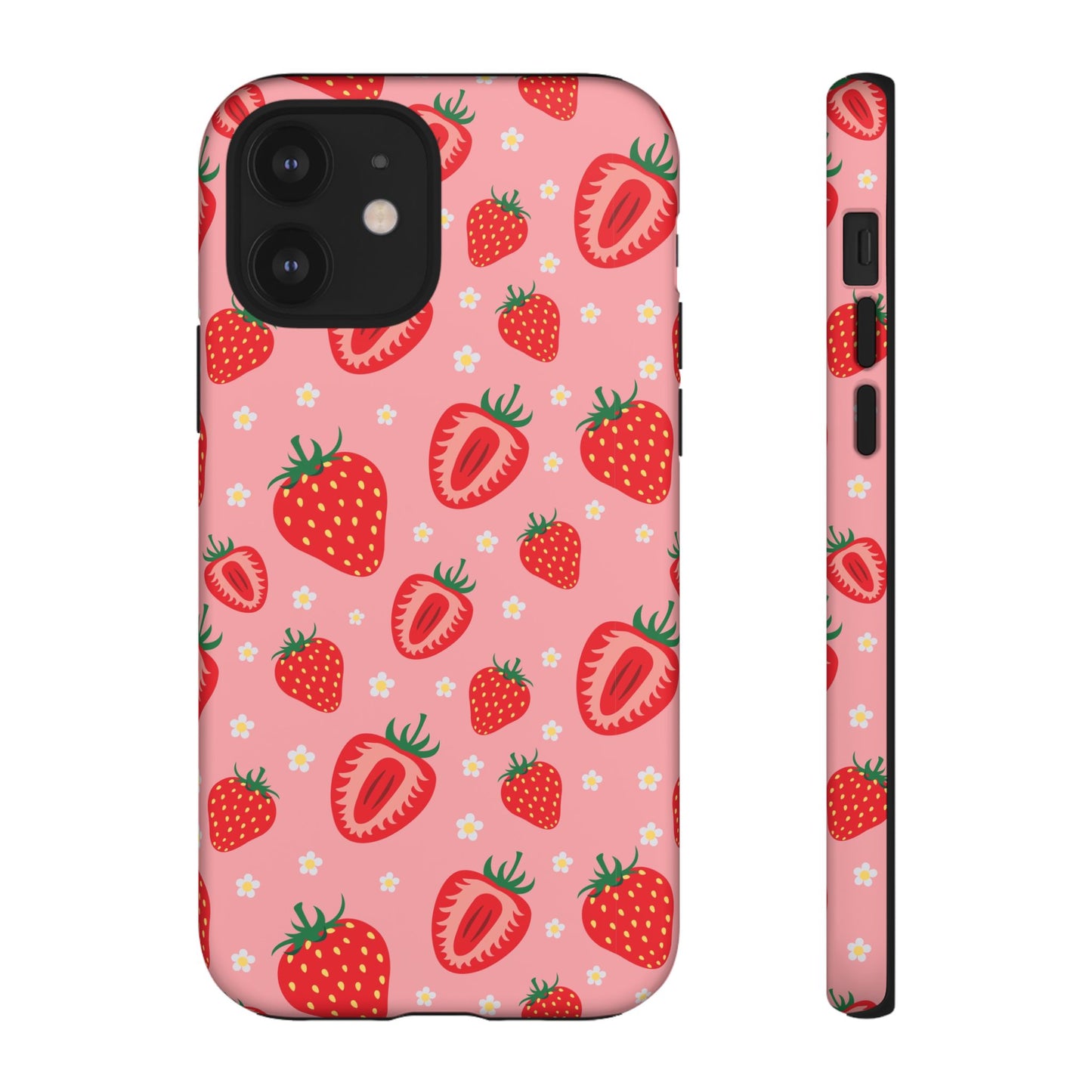 Berry Strawberry: Fruit-inspired phone case for iPhone, Samsung Galaxy and Google Pixel devices