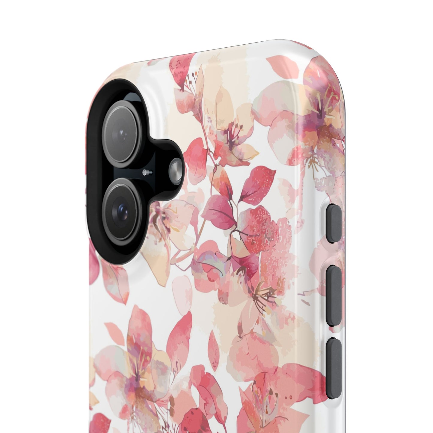 Watercolor Flowers: MagSafe case for iPhone