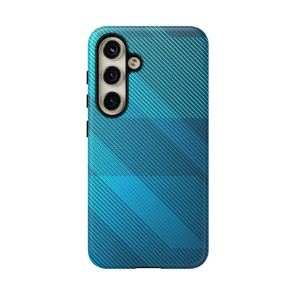 Blue Elegance: Tough Case for iPhone, Samsung Galaxy and Google Pixel devices