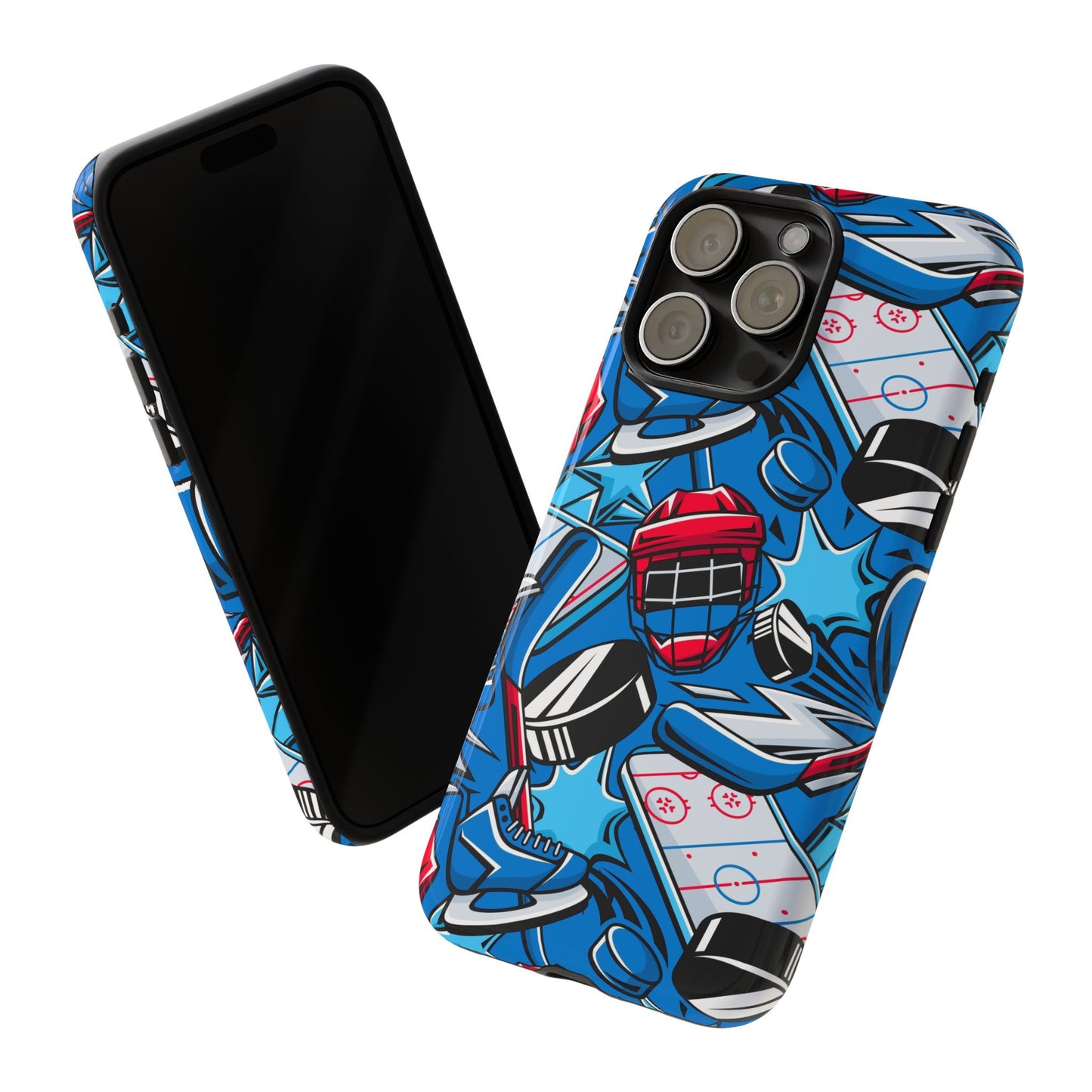 Ice Hockey PowerPlay: Sports-Inspired Phone Case for iPhone, Samsung Galaxy and Google Pixel devices