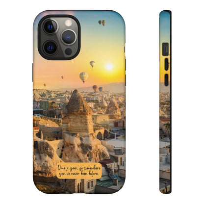 Cappadocia: Stunning travel-inspired phone case for iPhone, Samsung Galaxy and Pixel devices