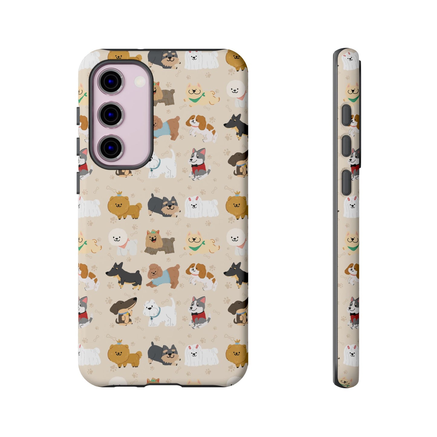 Cute Dogs: Tough Case for iPhone, Samsung Galaxy and Google Pixel devices