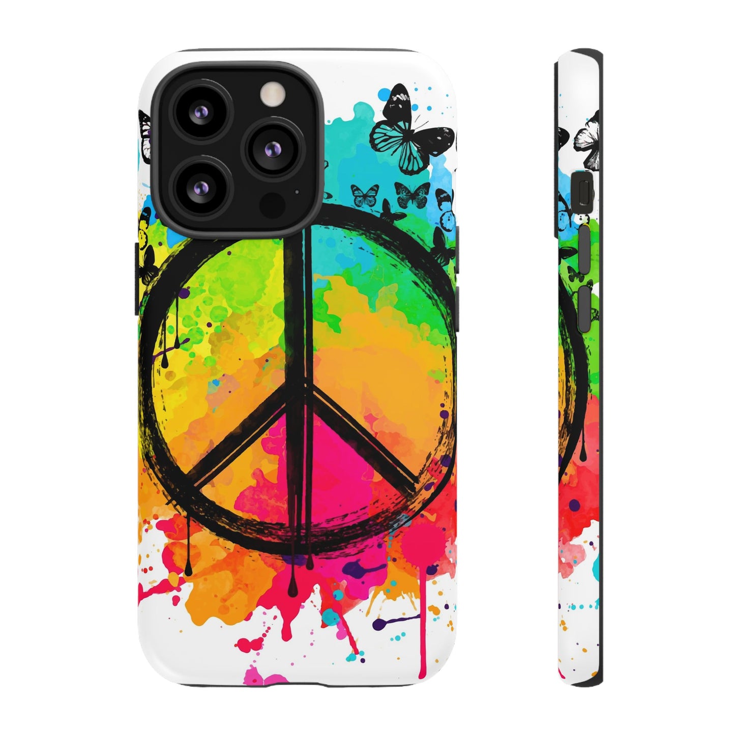 Peace Bloom: Inspiring Phone Case for iPhone and Samsung Galaxy