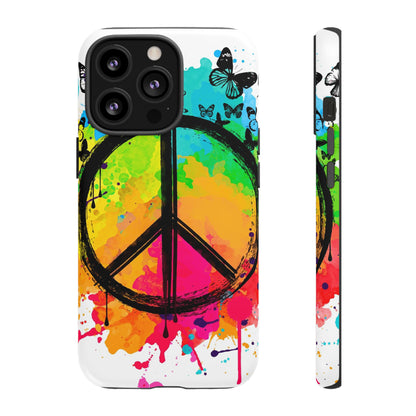 Peace Bloom: Inspiring Phone Case for iPhone and Samsung Galaxy