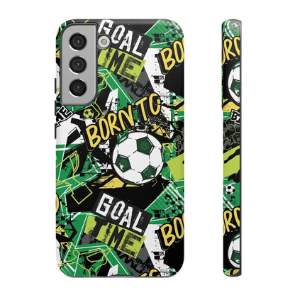 Born to Goal: Football-inspired phone case for iPhone and Samsung Galaxy