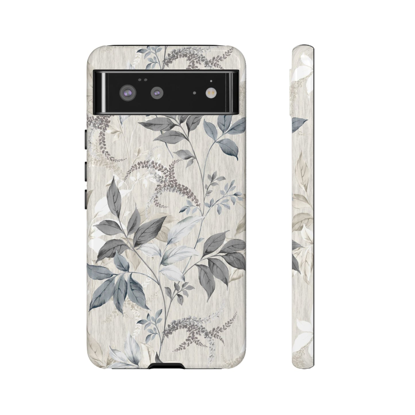 Luxury Leaves: Artistic case for iPhone, Samsung Galaxy and Google Pixel