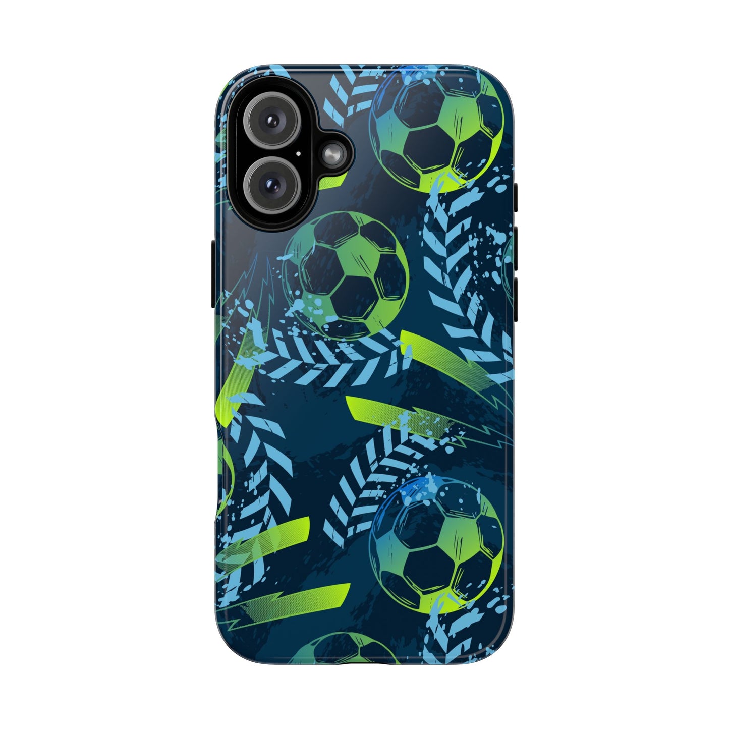 Football Grunge: Sporty Phone Case for iPhone, Samsung Galaxy and Google Pixel