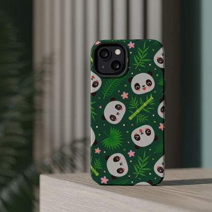 Cute Panda: Phone case for Apple iPhone (MagSafe compatible)