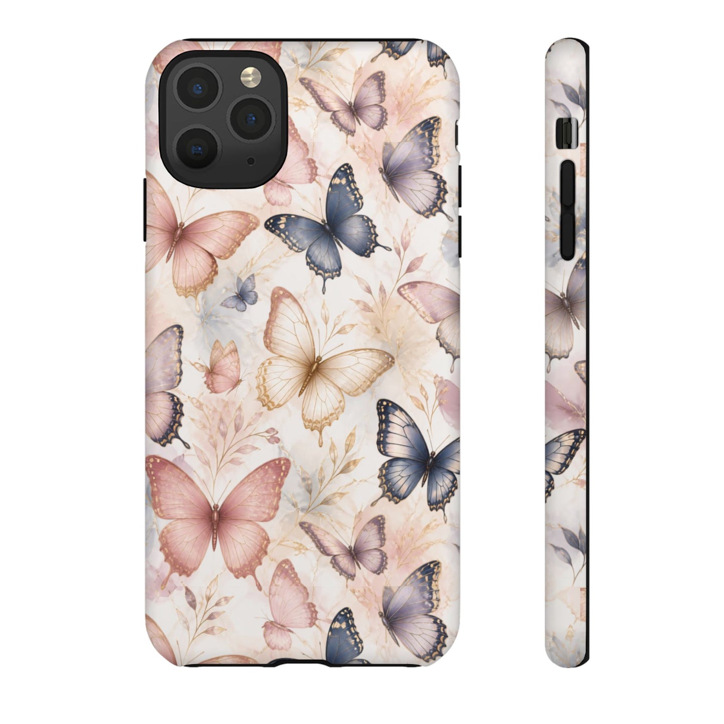 Butterfly Pastels Phone Case: Tough Case for iPhone and Samsung Galaxy devices