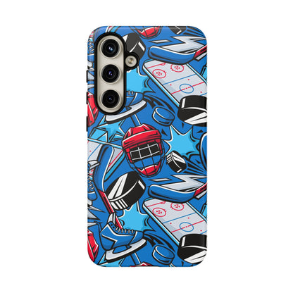 Ice Hockey PowerPlay: Sports-Inspired Phone Case for iPhone, Samsung Galaxy and Google Pixel devices