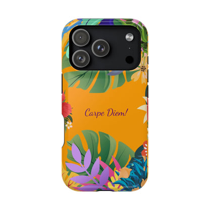 Carpe Diem: Colorful MagSafe Phone Case for iPhone