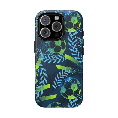 Football Grunge: Sporty Phone Case for iPhone, Samsung Galaxy and Google Pixel