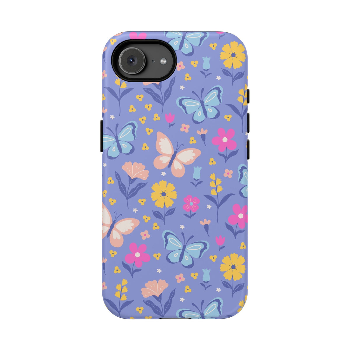 Lavender Butterflies: Tough Phone Case for iPhone, Samsung Galaxy and Google Pixel