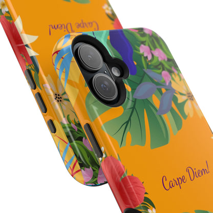 Carpe Diem: Colorful MagSafe Phone Case for iPhone