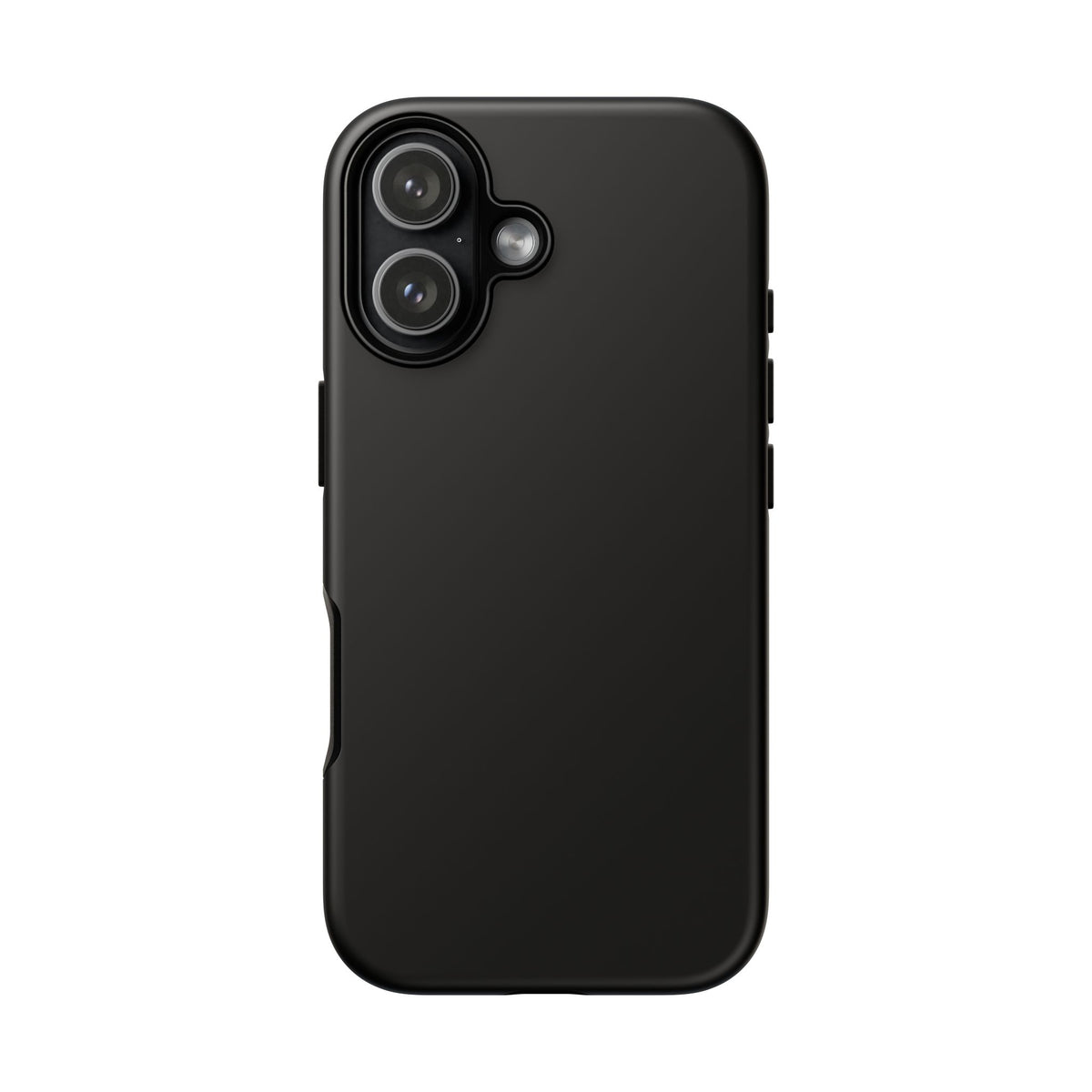 Space Black: Pure black phone case for iPhone, Samsung Galaxy and Google Pixel devices