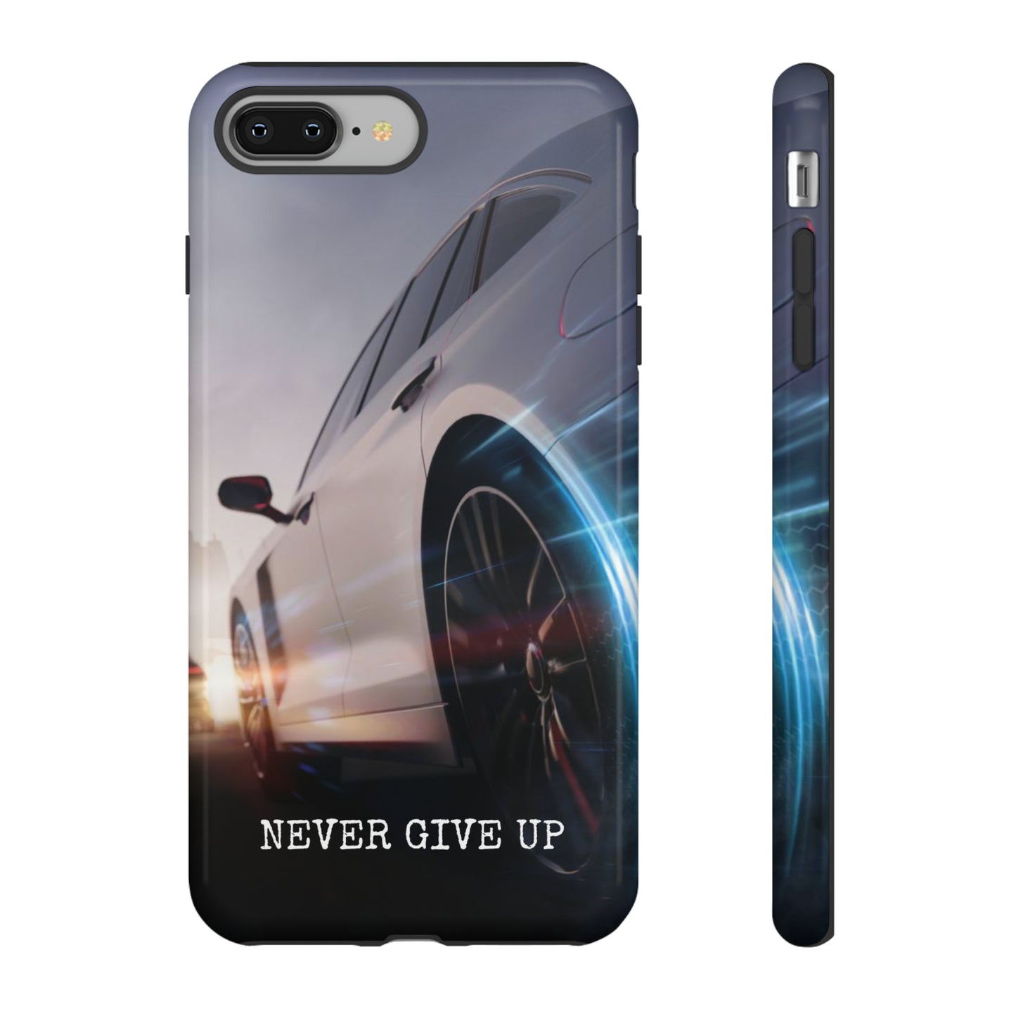 Never Give Up: Tough iPhone Case