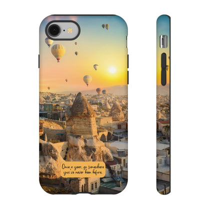 Cappadocia: Stunning travel-inspired phone case for iPhone, Samsung Galaxy and Pixel devices