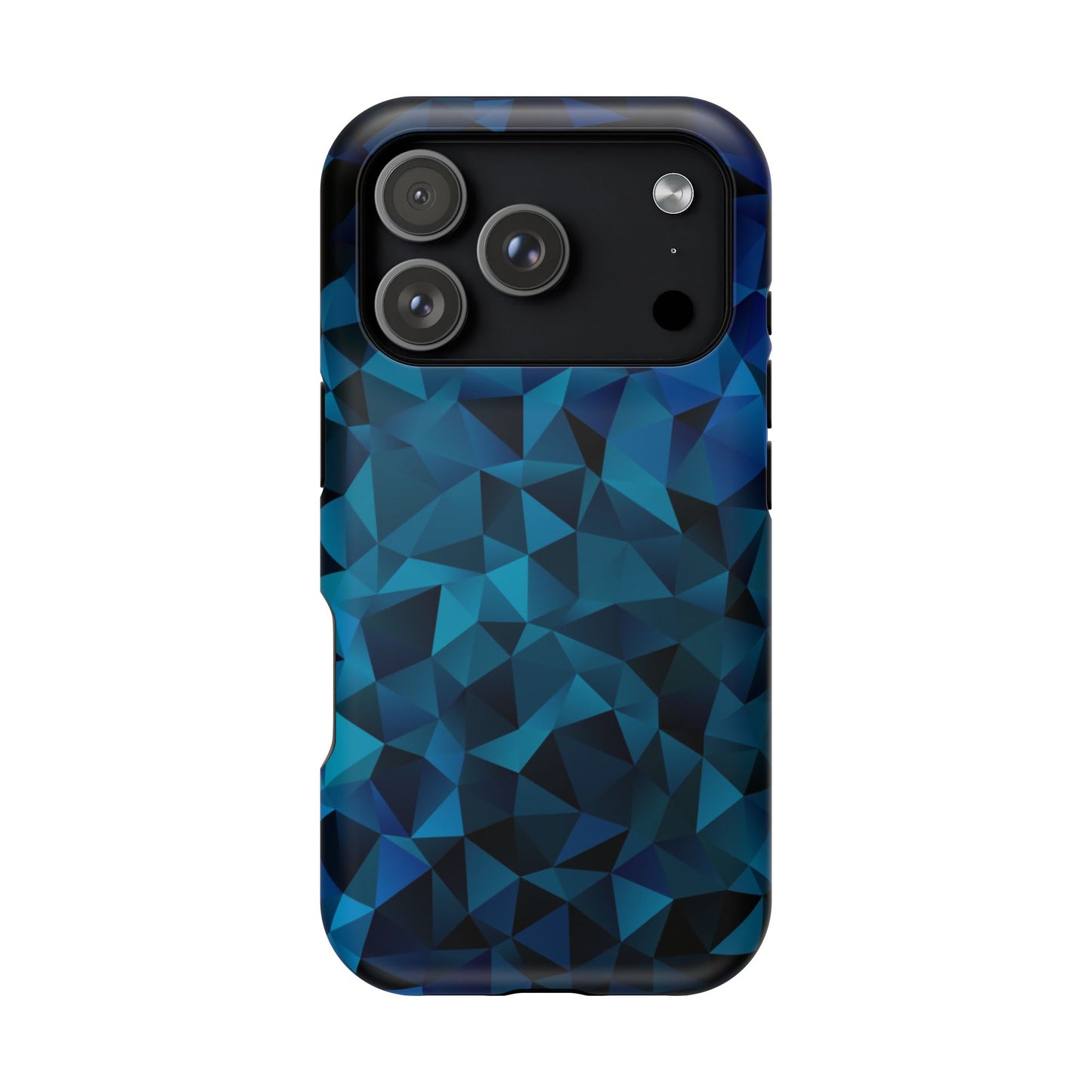 Blue Diamonds (MagSafe version): Elegant phone case for iPhone