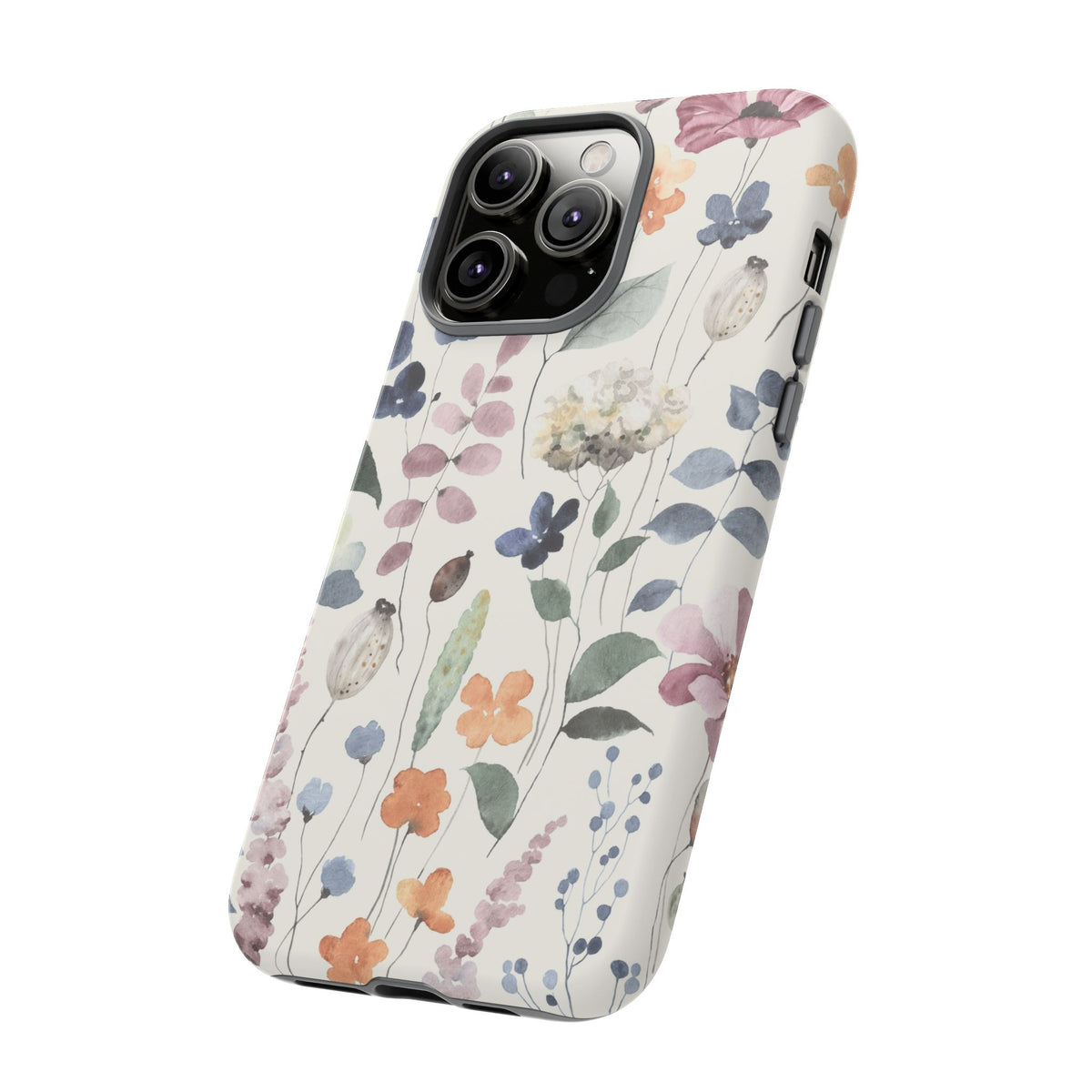 Floral Prints Phone Case for iPhone, Samsung Galaxy and Pixel devices