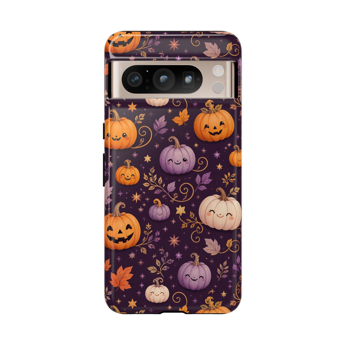 Pumpkin Patch Magic Case: Cute, Halloween Themed Phone Case for iPhone, Samsung Galaxy and Google Pixel devices.
