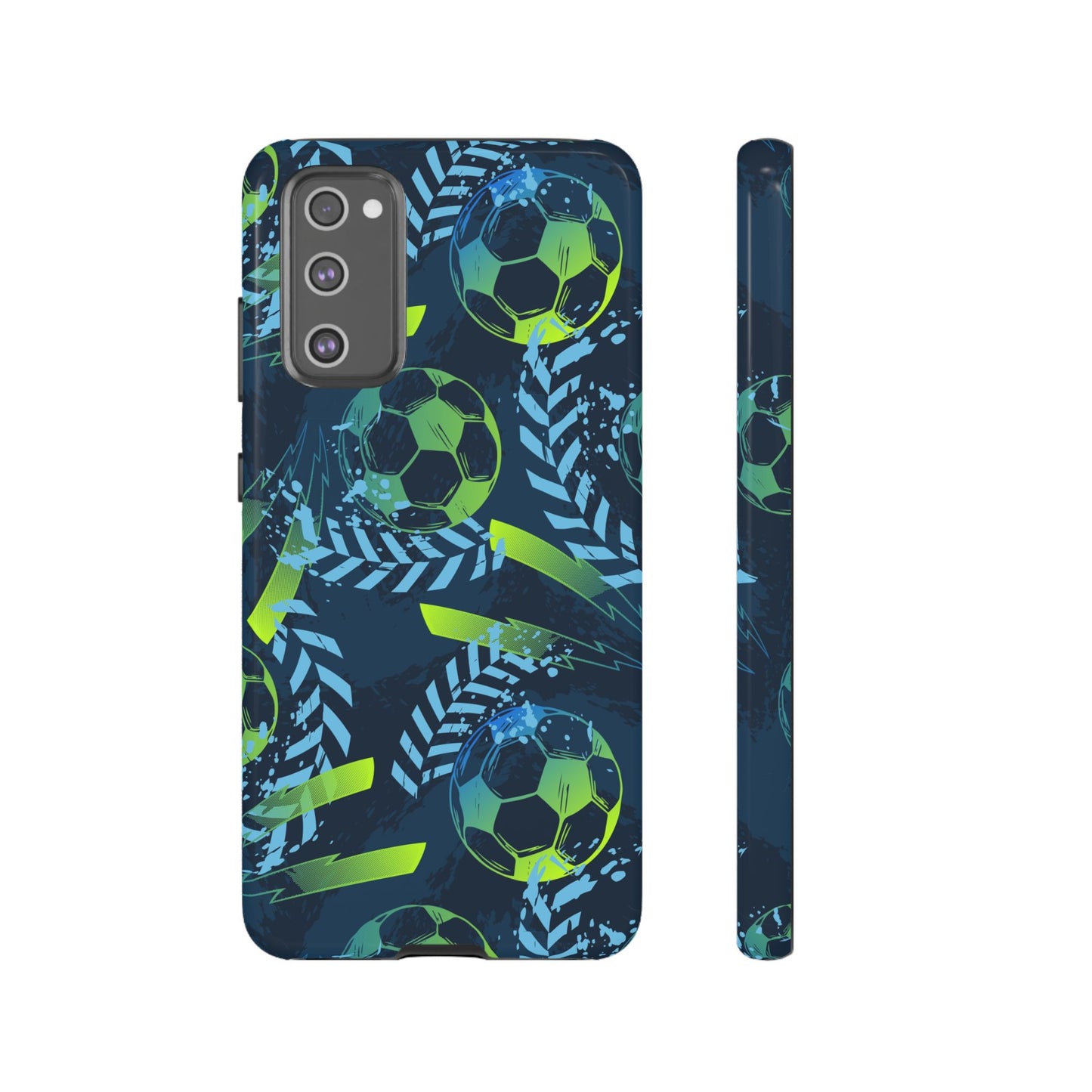 Football Grunge: Sporty Phone Case for iPhone, Samsung Galaxy and Google Pixel