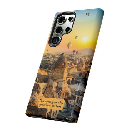 Cappadocia: Stunning travel-inspired phone case for iPhone, Samsung Galaxy and Pixel devices