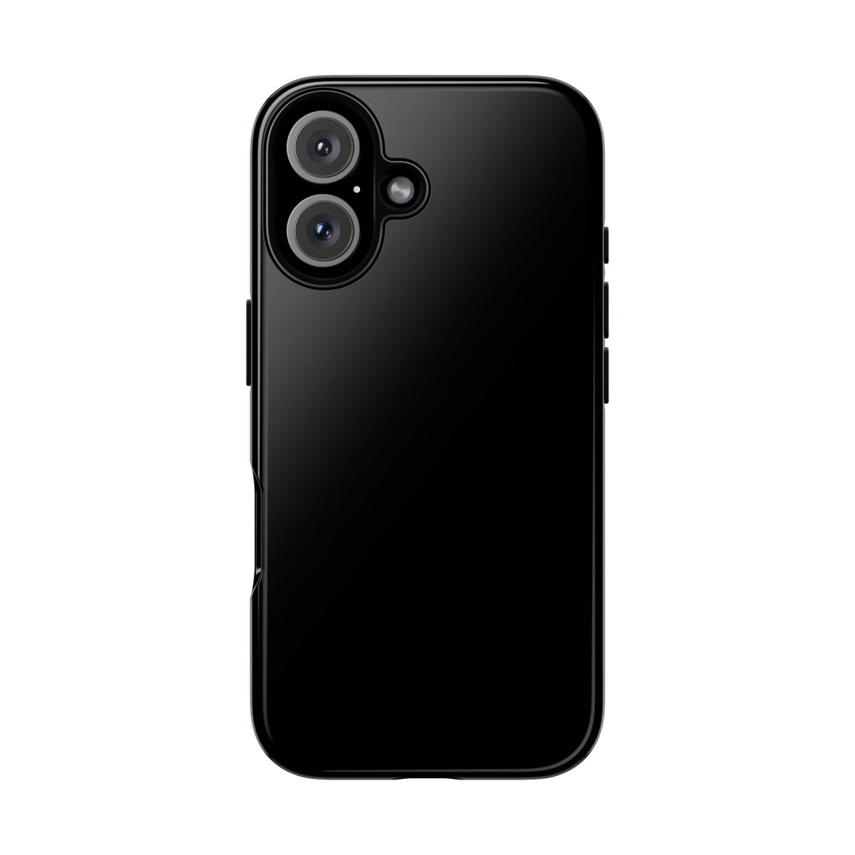 Space Black: Pure black phone case for iPhone, Samsung Galaxy and Google Pixel devices