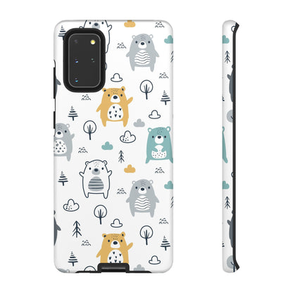 Bear Friends: Cute Phone Case for iPhone, Samsung Galaxy and Google Pixel devices