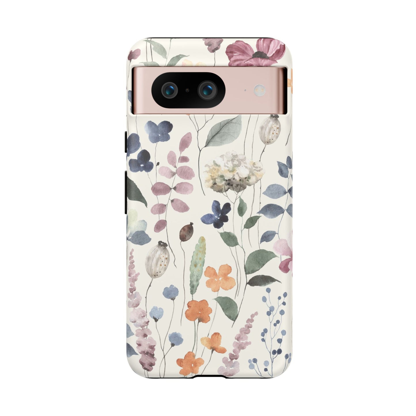 Floral prints phone case for iPhone, Samsung Galaxy and Pixel devices