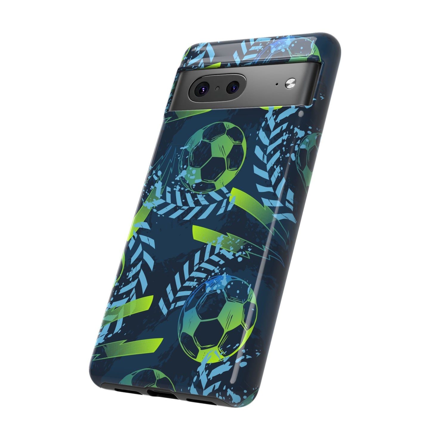 Football: Protective phone case for iPhone, Samsung Galaxy and Google Pixel phones