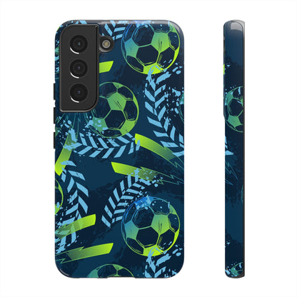 Football: Protective phone case for iPhone, Samsung Galaxy and Google Pixel phones