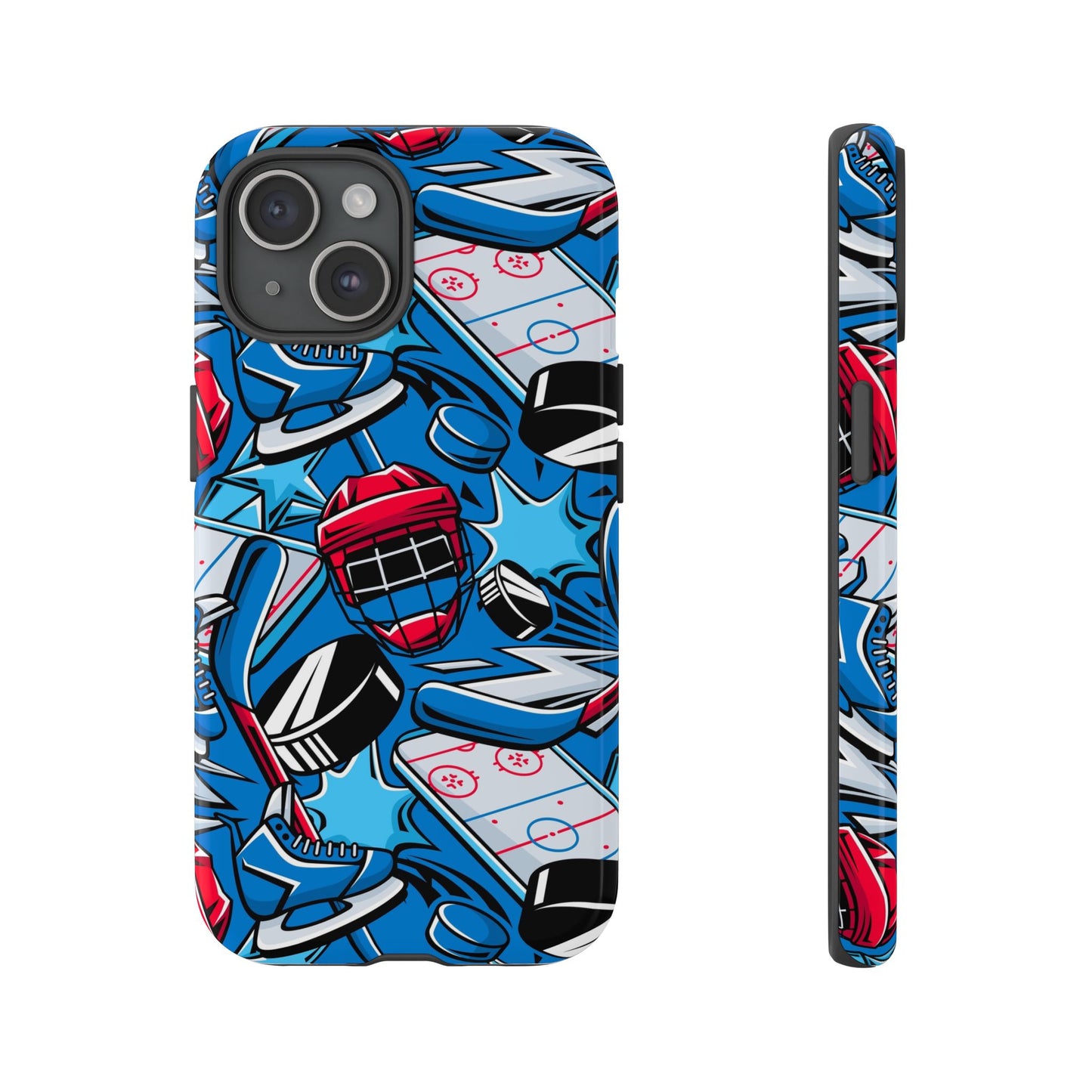 Ice Hockey PowerPlay: Sports-Inspired Phone Case for iPhone, Samsung Galaxy and Google Pixel devices