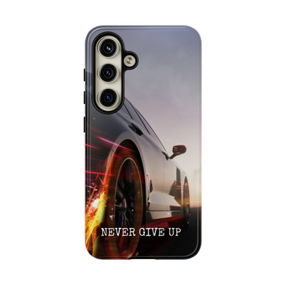 Never Give Up v2: Tough Case for iPhone, Samsung Galaxy and Google Pixel