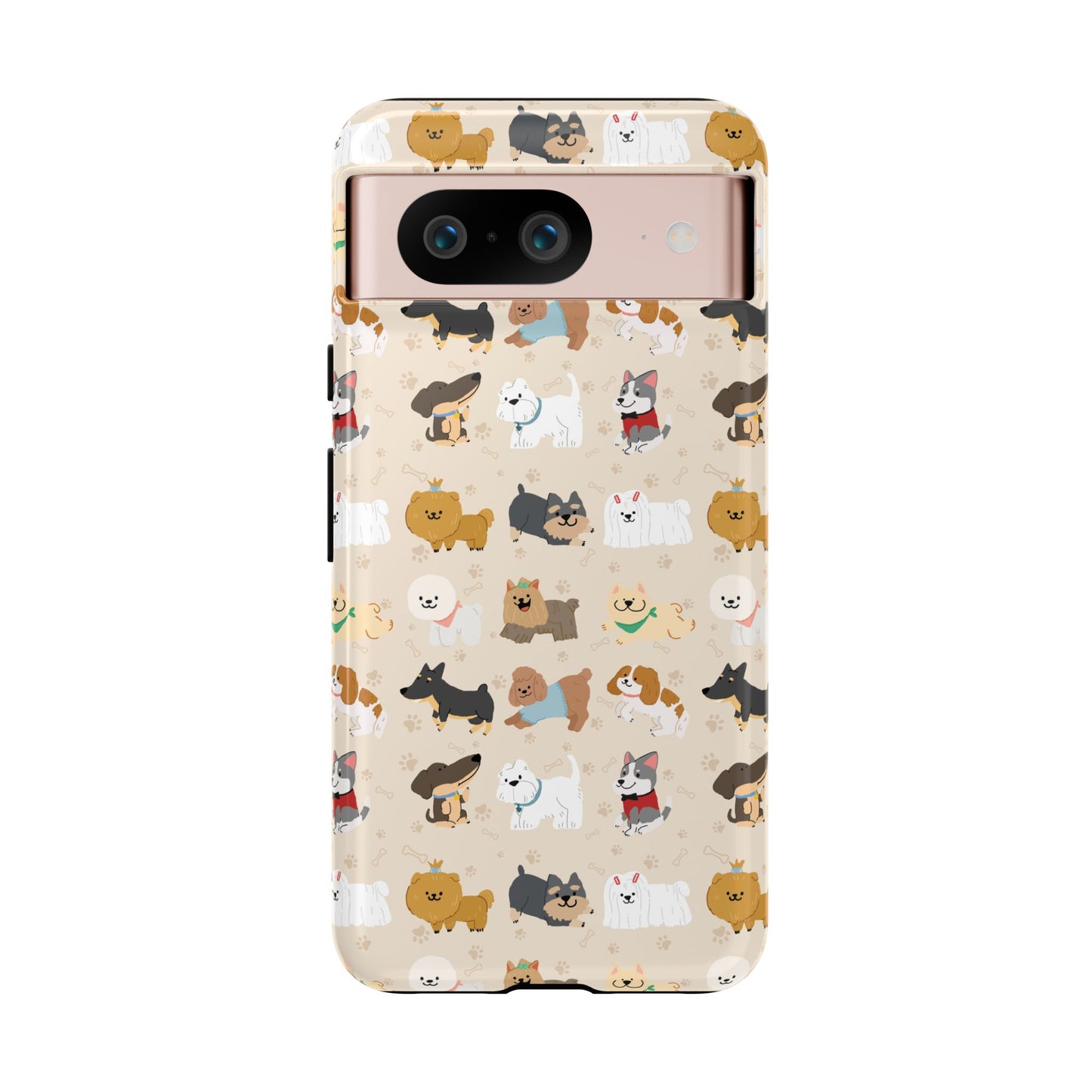Cute Dogs: Tough Case for iPhone, Samsung Galaxy and Google Pixel devices