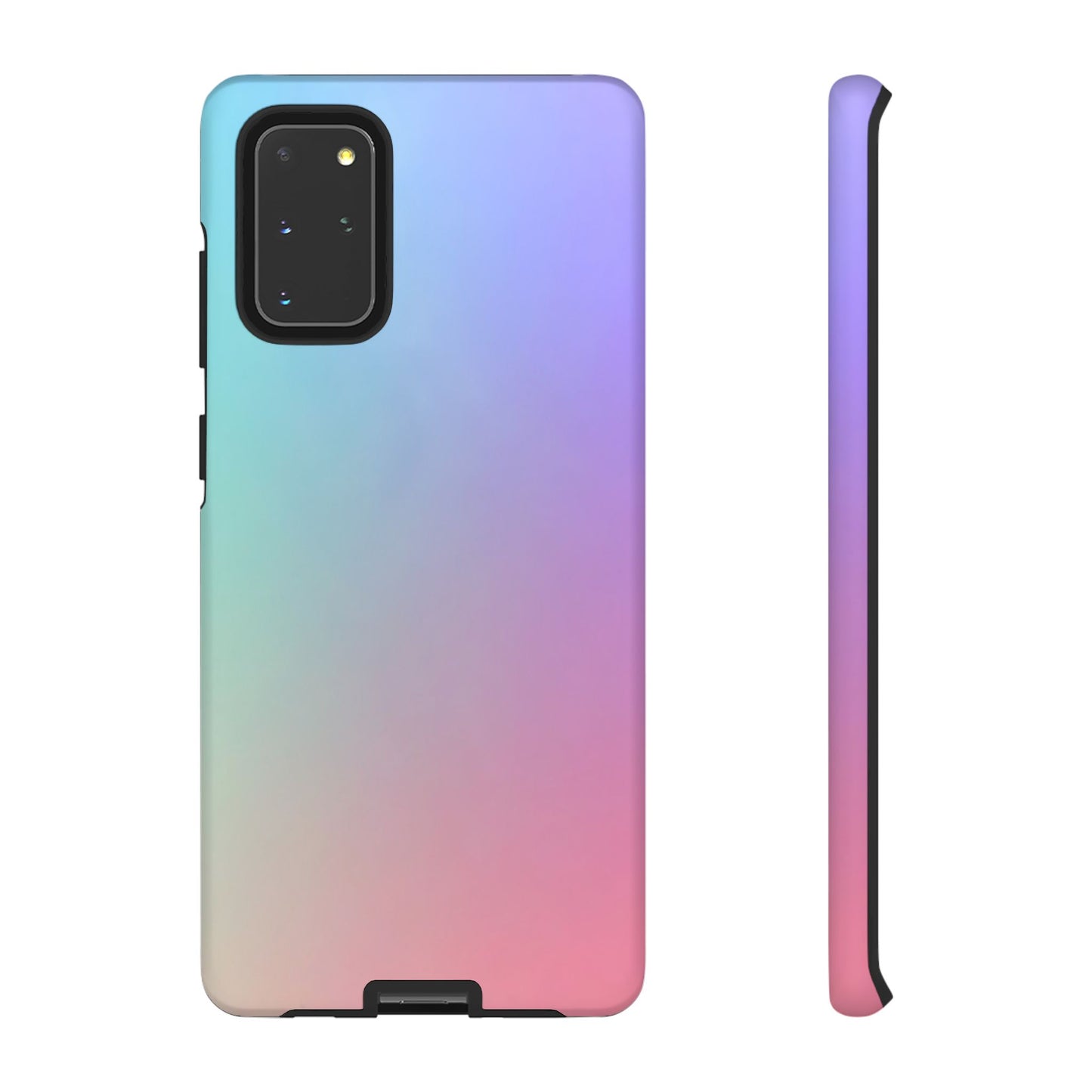 Cotton Candy: Quadcolor Pastel Gradient Tough Case for iPhone, Samsung Galaxy and Google Pixel devices