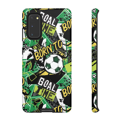 Born to Goal: Football-inspired phone case for iPhone and Samsung Galaxy