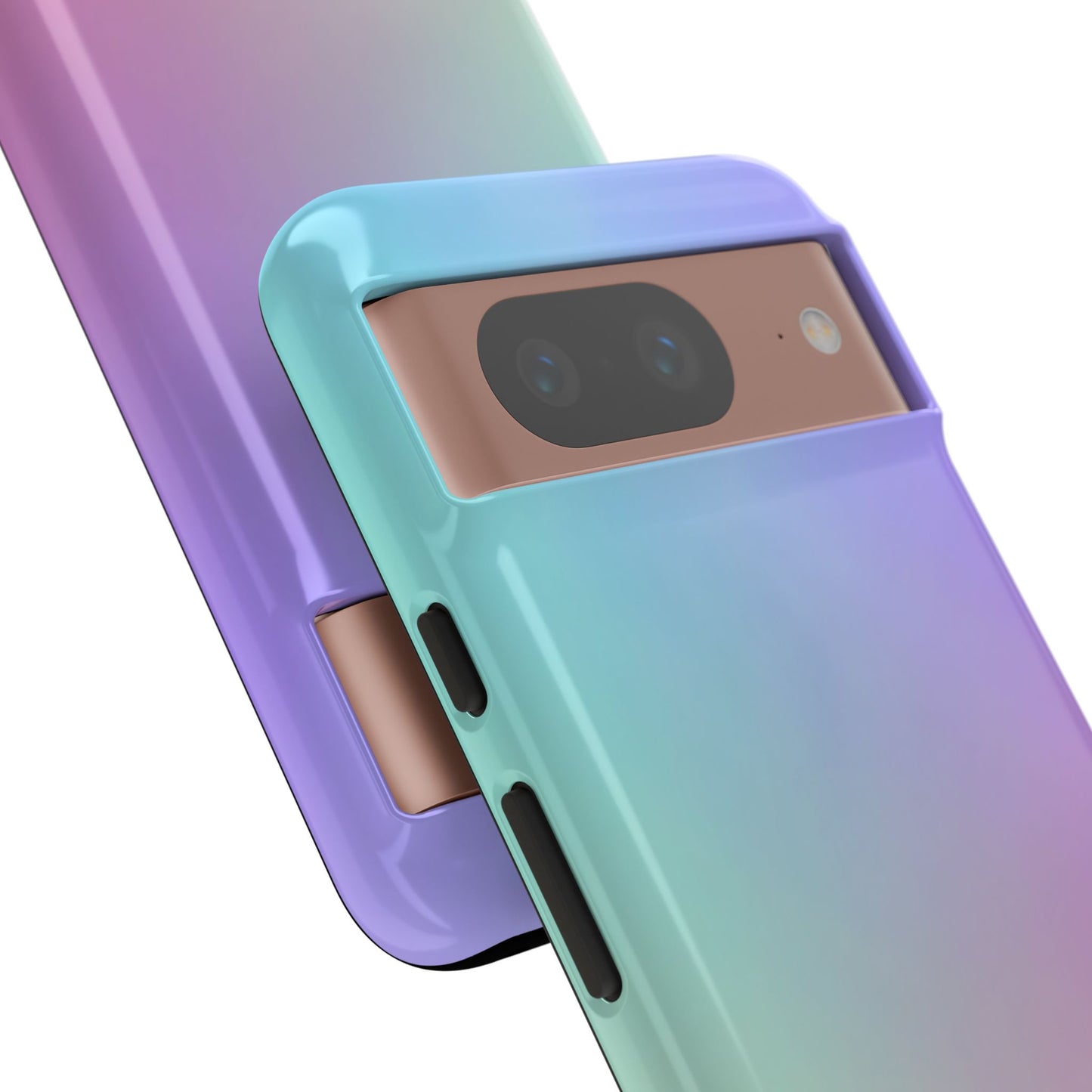 Cotton Candy: Quadcolor Pastel Gradient Tough Case for iPhone, Samsung Galaxy and Google Pixel devices