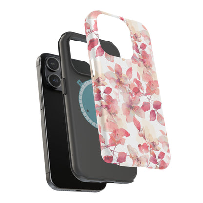 Aquarelbloemen: MagSafe-hoesje voor iPhone