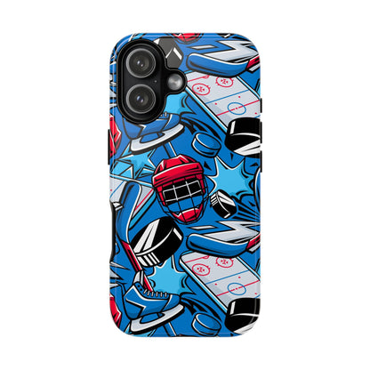 Ice Hockey PowerPlay: Sports-Inspired Phone Case for iPhone, Samsung Galaxy and Google Pixel devices