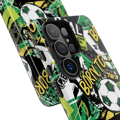 Born to Goal: Football-inspired phone case for iPhone and Samsung Galaxy