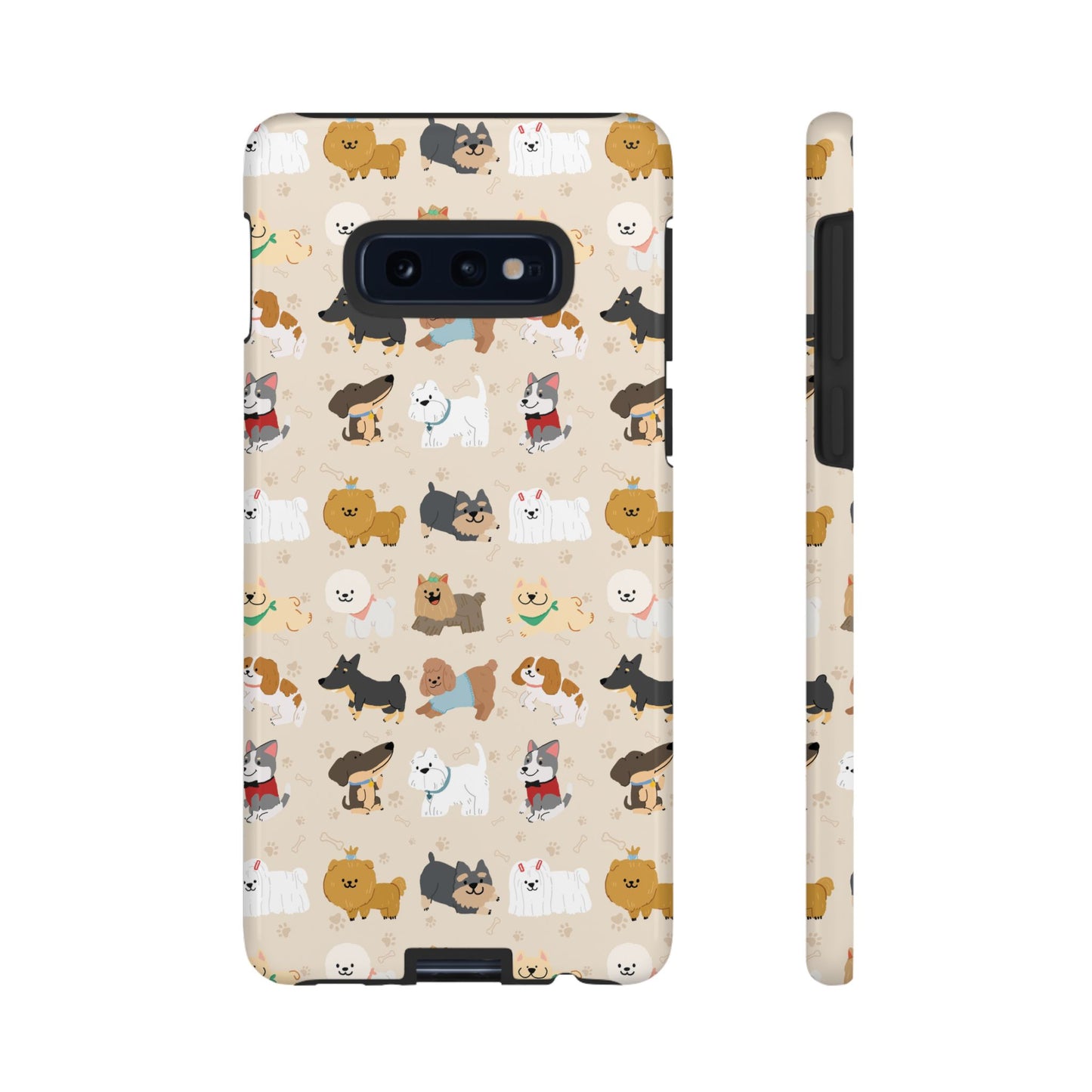 Cute Dogs: Tough Case for iPhone, Samsung Galaxy and Google Pixel devices
